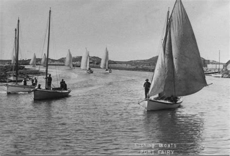 Port Fairy Historical Society Photos - Home of the Couta Boats