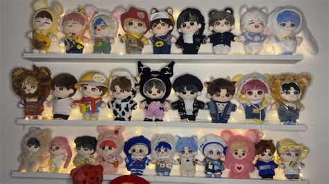 Some Of My Kpop Dolls Mostly Nct Anyone Else Collects These Plush