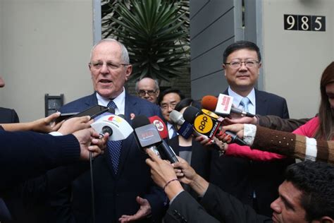 China Espera Que El Viaje De Kuczynski Permita Fortalecer La Confianza