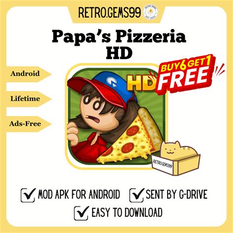 Papa S Pizzeria Hd [pc Android]💥 Game Unlocked Mod Apk Sim Csl [lifetime] Shopee Malaysia