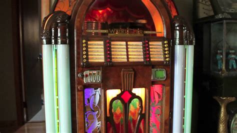 Beautiful Unrestored Wurlitzer 950 Jukebox Youtube