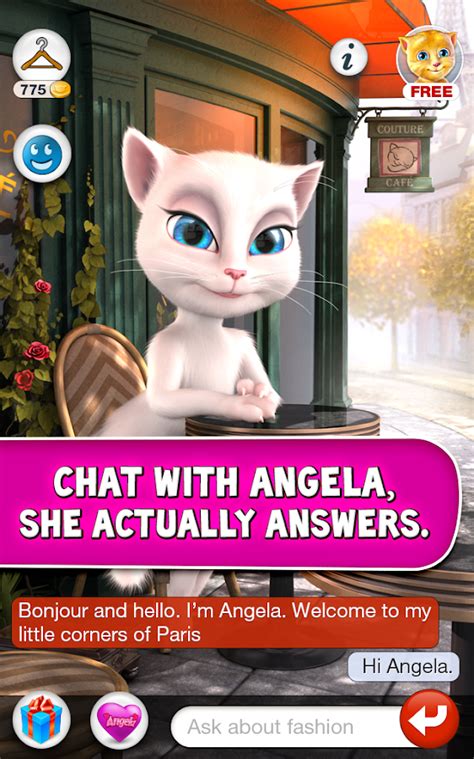 Talking Angela Screenshot