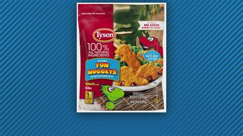 Tyson Recalls 30000 Pounds Of Dinosaur Shaped Chicken Nuggets