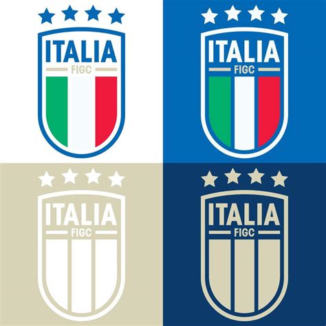 Italy national football team - FIGC logo 46740923 Vector Art at Vecteezy