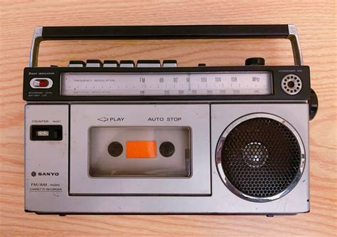 Sanyo Cassette Recorder Tape Recorder Cassette Tape Recorder Sanyo