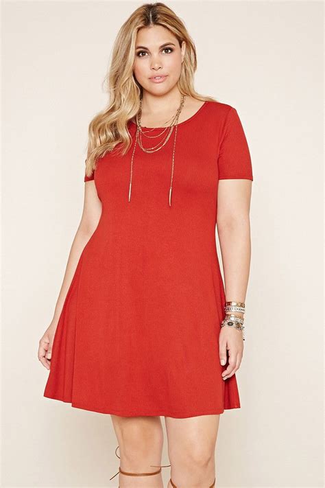 Plus Size Ribbed Cutout Dress Plus Size Dresses Ribbed Knit Dress