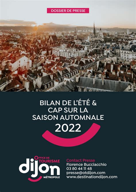 Calaméo Dp • Bilan De La Saison Touristique 2022