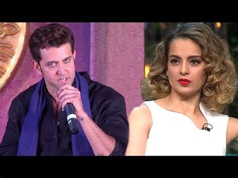 Angry Hrithik Roshan Finally Replies To Kangana Ranauts Allegations In Public Video Dailymotion