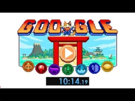 Google Doodle Champion Island Games Speedrun (10:14) - doodlechampion.com