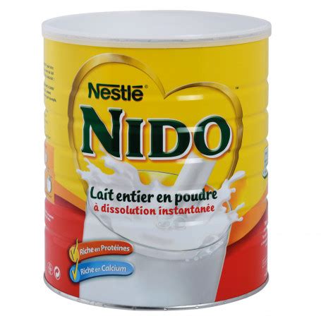 Lait Entier En Poudre Nido Nestl Kg