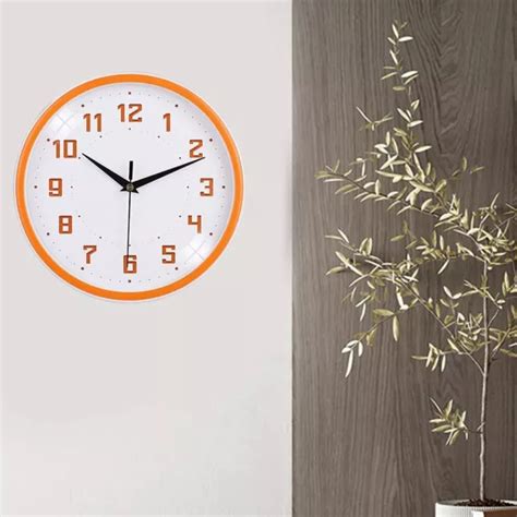 HORLOGE MURALE RONDE Tendance Design 3D Cr Atif Pour Am Liorer Votre