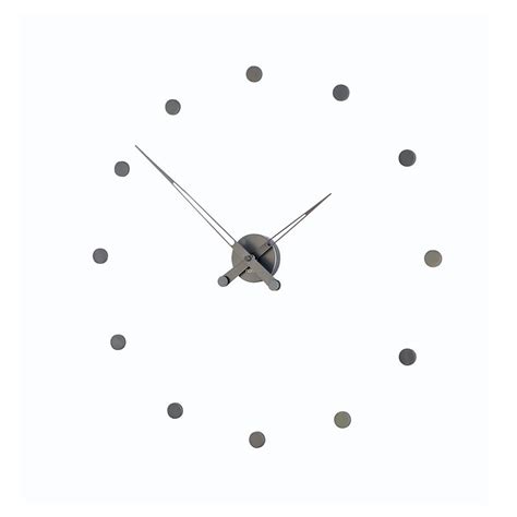 Rodon T horloge design Nomon acier graphite Ø 70