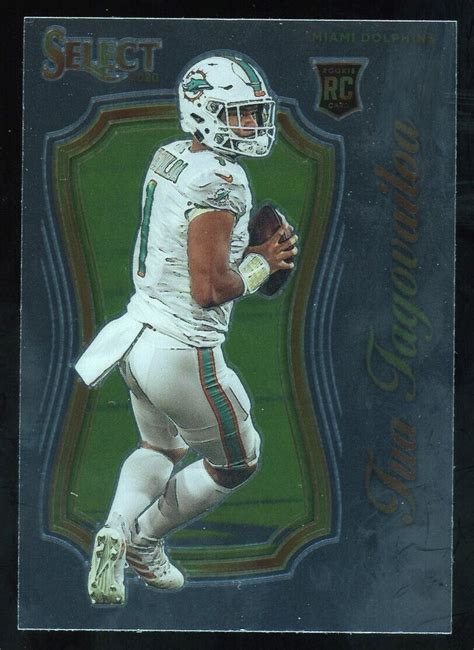 Panini Select Certified Tua Tagovailoa Rookie Miami Dolphins Rc