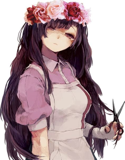 Of Cute Anime Girl Flower Crown Hd Phone Wallpaper Pxfuel