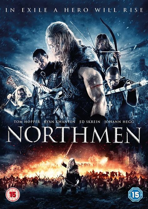 Northmen A Viking Saga DVD 2017 Amazon Co Uk Tom Hopper Ryan