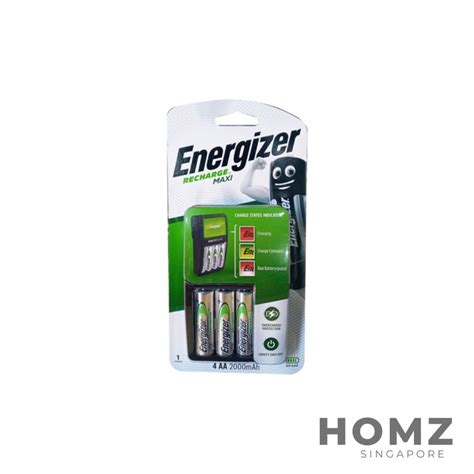 Energizer Recharge Maxi Charger Chvcm Batteries Battery Shopee