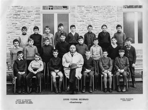 Photo De Classe Lycée Victor Grignard 1967 1968 6ᵉ 4 De 1968 Lycée