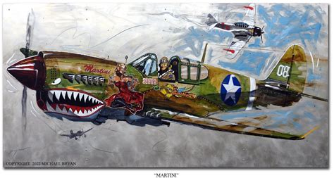 Custom ww2 aircraft pin up nose art by michael bryan – Artofit