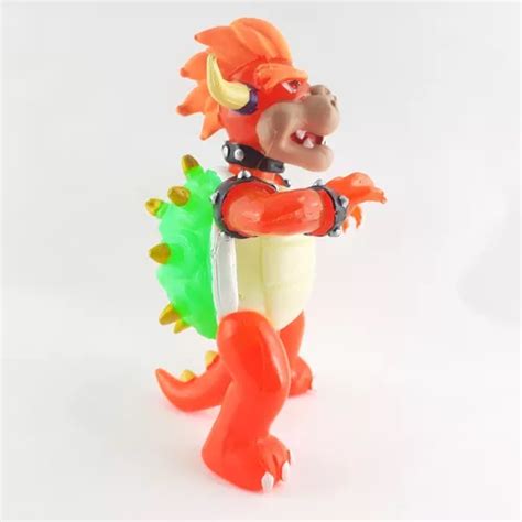 Figura Juguete Mario Bros Mu Eco Bowser Koopa Platico Luz En Venta En