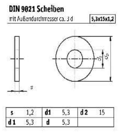 Unterlegscheiben Gro M