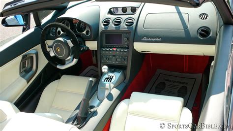 Lamborghini Gallardo Interior