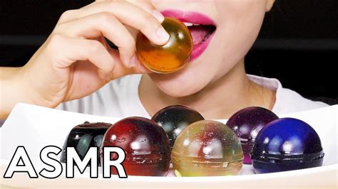 Asmr Jelly Bubbles Extreme Eating Sounds 버블젤리 리얼사운드 먹방 Youtube