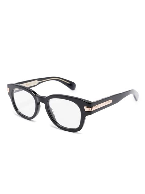 Gucci Eyewear Square Frame Glasses Black Farfetch