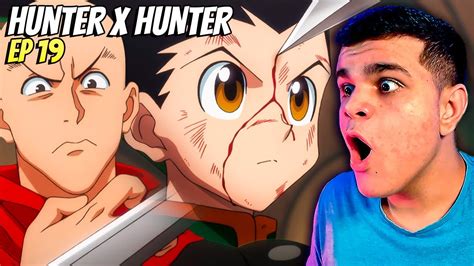 GON SE TORNOU CAÇADOR GON VS HANZO ASSISTINDO HUNTER X HUNTER PELA