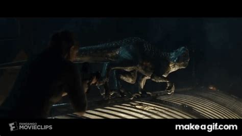 Jurassic World: Fallen Kingdom (2018) - Indoraptor vs Blue Scene (8/10 ...