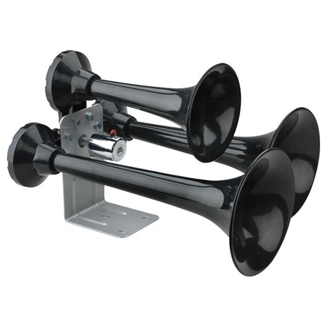 Wolo Siberian Express Truck Air Horn — Black Semi Truck Horns