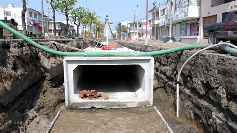 Urbis Construimos Colectores Pluviales Para Evitar Inundaciones En La