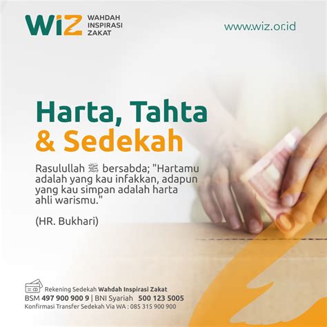 Harta Tahta Sedekah 1 WAHDAH INSPIRASI ZAKAT By Yayasan Wahdah