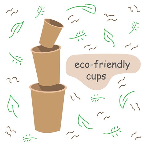 Eco-friendly drinking glasses. Eco friendly cups. Cardboard utensils
