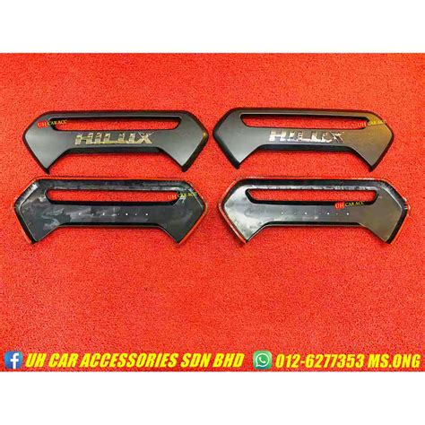 Toyota Hilux Revo Rocco Rogue Tailgate Handle Cover Trim