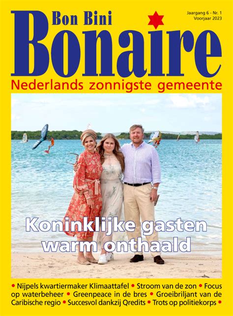 Openbaar Lichaam Bonaire Publicatie Voorjaarseditie Bon Bini Bonaire