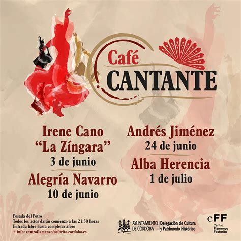 Caf Cantante En Centro Flamenco Fosforito De C Rdoba Revista