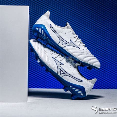 Jual Sepatu Bola Mizuno Morelia Neo Iii Beta Elite Fg White Blue