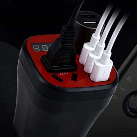 Power Socket Vehicle Mounted Inverter Usb Port V V To V