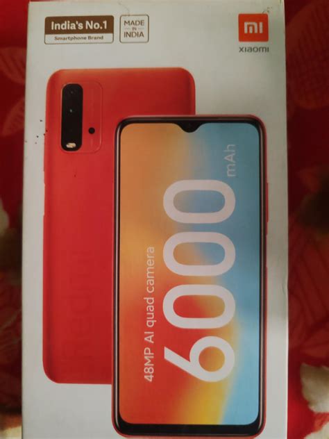 Redmi 9 Power Blazing Blue 6gb Ram 128gb Storage 6000mah Battery