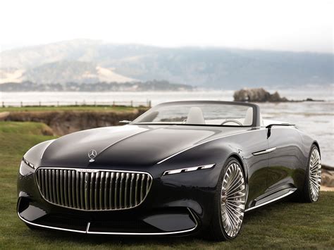 2017 Monterey The Vision Mercedes Maybach 6 Cabriolet Previews The