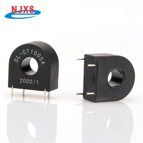 High Precision Mini Ac Current Transformer Dl Ct10cl 50a 25ma 1 2000