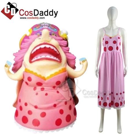 One Piece Pirate Warriors Big Mom Charlotte Linlin Dress Cosplay Costume