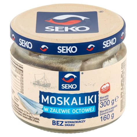 Seko Moskaliki w zalewie octowej 300 g Zakupy online z dostawą do