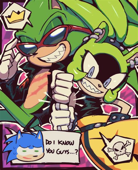 Green duo! (art by Saurit on DeviantArt). : r/SonicTheHedgehog