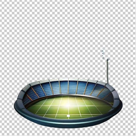 Premium Psd The Picture Is A Composition Not A Real Stadium Ball On