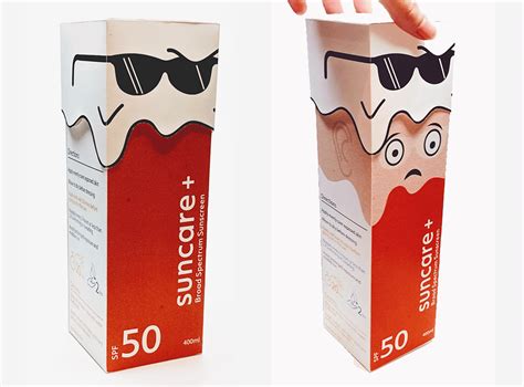 Sunscreen Packaging My University Project Based Around Information