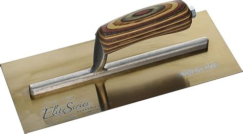 Kraft Tool PLE457 Elite Series Five Star Golden Stainless Steel Plaster