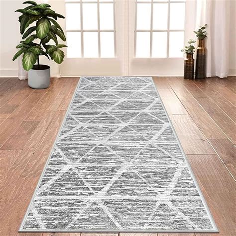 Calore Carpet Runners For Hallways Non Slip Washable Runner Rugs Long