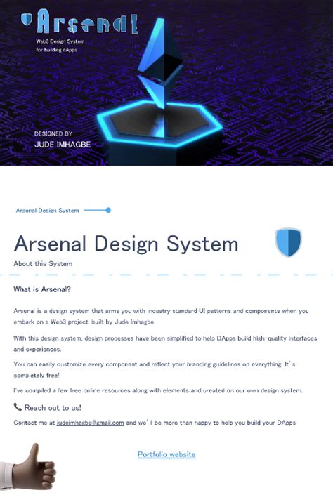 Arsenal Web3 Ui Design System Figma