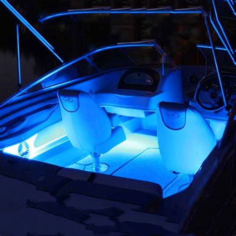 4 X Marine Boat Grade 12 Volt Large Waterproof Led Grandado